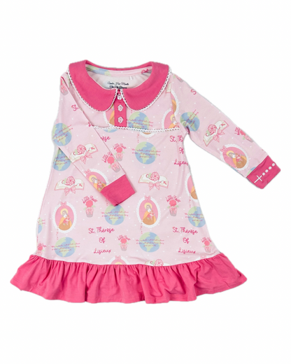St. Thérèse of Lisieux Girls Nightgown